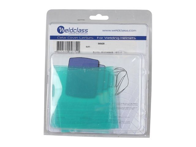 Weldclass WC-06707 Lens Clear Outer 220x135mm Suit PROMAX 850R Pk5 - view 3