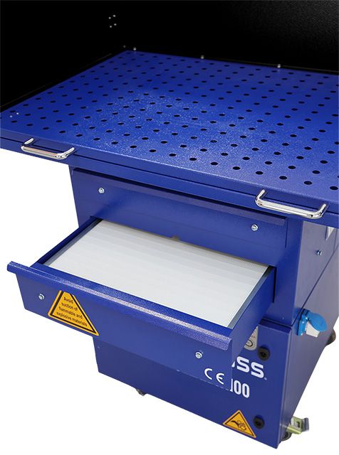 Weldclass 91100TA1 Fume Extraction Grinding/Welding Table ALLCLEAR TA100 Downdraft 1ph/230V - view 5