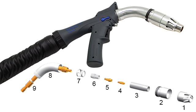 Weldclass WC-06734 MIG FT36E Swan Neck - view 2