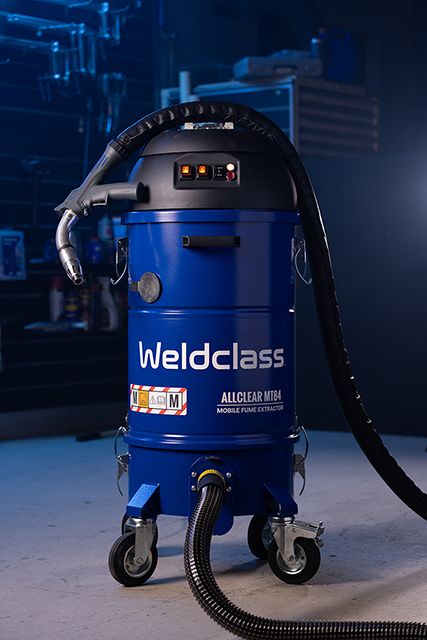 Weldclass WC-MT84 Fume Extractor ALLCLEAR MT84 (Fume Extractor Only, For On-Torch Extraction) 230V 15A with 3m Hose - view 3