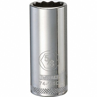 DEWALT DWMT74145OSP Deep Impact Socket 12 Pt 3/8in 5/8in SAE