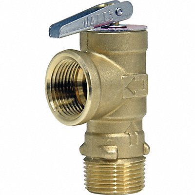 WATTS 34LFL100XL150210 Temperature Pressure Relief Valve Copper