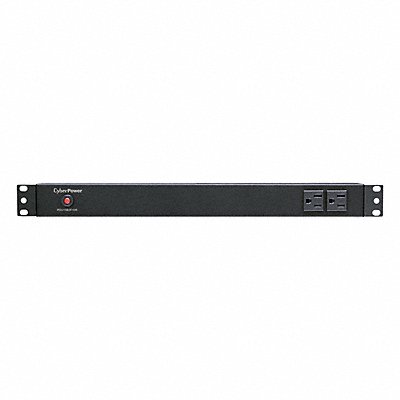 CYBER POWER PDU15B2F10R Basic 15A PDU 100 to 125 VAC