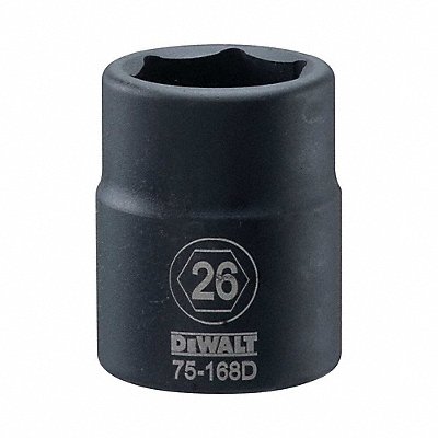 DEWALT DWMT75168OSP Impact Socket 3/4 IN DR 26MM