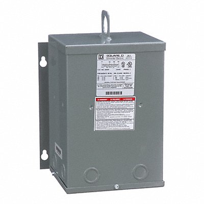 SQUARE D 3S40F Transformer 3kVA 480VAC
