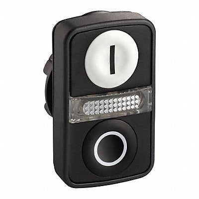 SCHNEIDER ELECTRIC ZB5AW7A1721 MultiheadOperator Blk Wht NoLamp 22mm