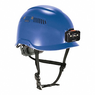 ERGODYNE 8977LED Blue Safety Helmet LED Light Vented