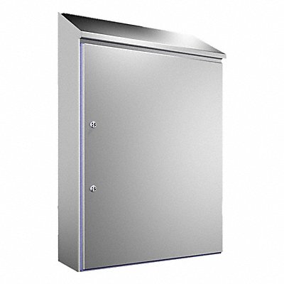 RITTAL 1316600 Sloped Top Metallic Enclosure 41InHx32InWx12InD