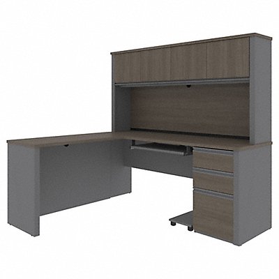 BESTAR 99872000047 L Shaped Desk with Storage