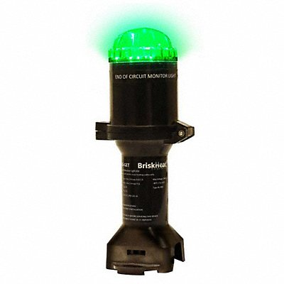 BRISKHEAT JHELGGET Monitor Light Kit Green Steady 240V