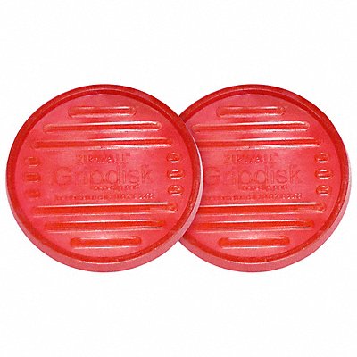ZIPWALL GD2 ZipWall Gripdisk PK2