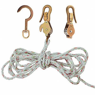 KLEIN TOOLS H180230SSR Block and Tackle w/Guarded Snap/Hooks
