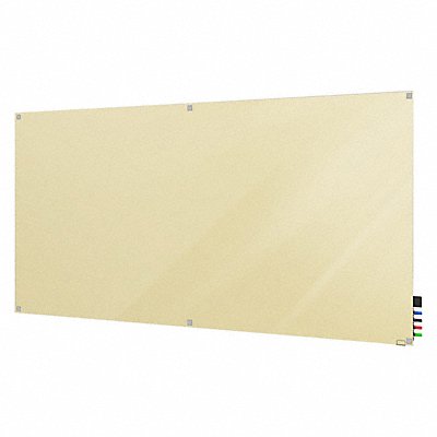 GHENT HMYSN46BG Dry Erase Board Non-Magnetic Glass 72 W