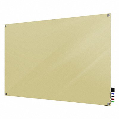 GHENT HMYSN34BG Dry Erase Board Non-Magnetic Glass 48 W