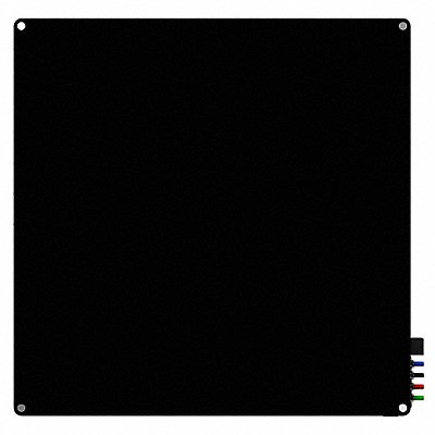 GHENT HMYRN44BK Dry Erase Board Non-Magnetic Glass 48 W