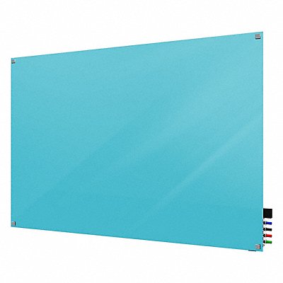 GHENT HMYSN34BE Dry Erase Board Non-Magnetic Glass 48 W