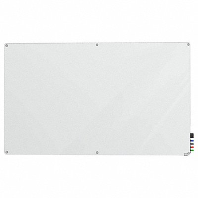 GHENT HMYRN48FR Dry Erase Board Non-Magnetic Glass 96 W