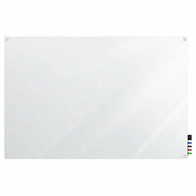 GHENT HMYSN23WH Dry Erase Board Non-Magnetic Glass 36 W