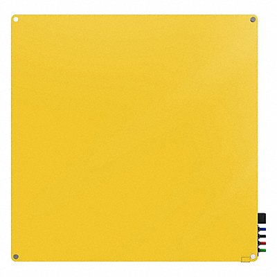 GHENT HMYRN44YW Dry Erase Board Non-Magnetic Glass 48 W