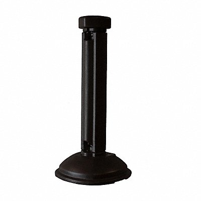 GROSFILLEX US960117 Fence Post and Base Black 3 ft H