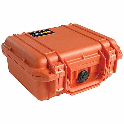 PELICAN 1200 F0575 Protective Case 2 15/16 in Double Throw Orange