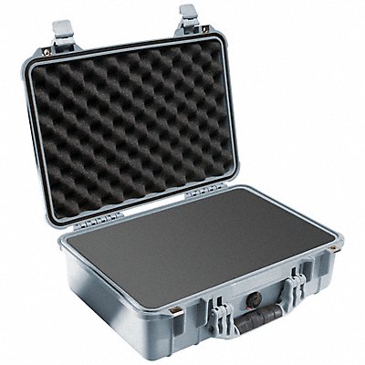 PELICAN 1500000180 G3127 Protective Case 4.31 in Double Throw Silver