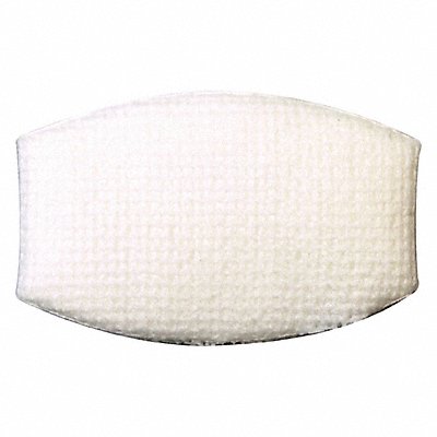 DYNAREX 3360 Oval Eye Pads WHT 2 5/8 L 1 7/8 W PK600