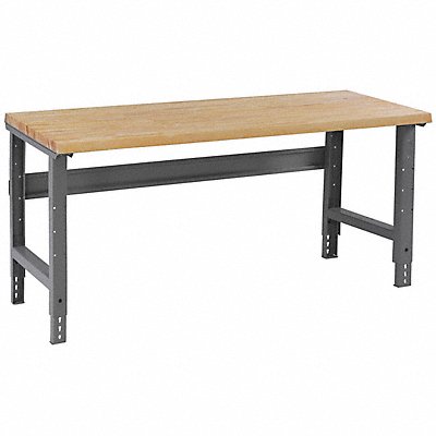TENNSCO WBA13672W Workbench Butcher Block 72 W 36 D