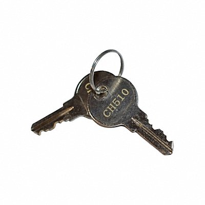 SECURALL 680CH510 Replacement Keys Gray Steel