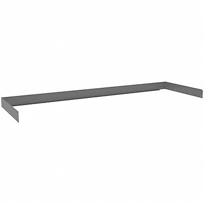 TENNSCO SB3096 Side and Back Rail Kit 96Wx30Dx3 H Grey