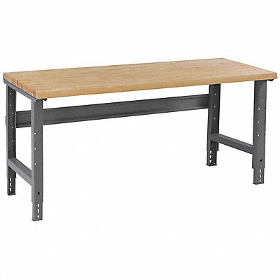 TENNSCO WBA13072W Workbench Butcher Block 72 W 30 D