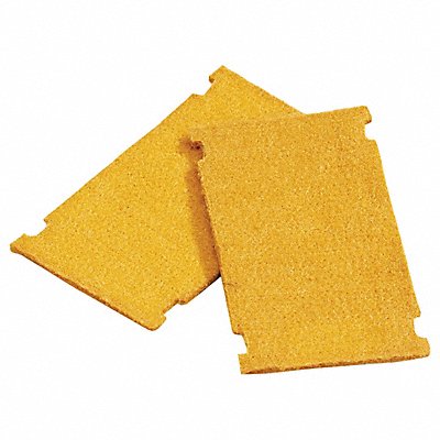 WALTER SURFACE TECHNOLOGIES 54B043 Cleaning Pads 3.5 in L 2 in W PK10