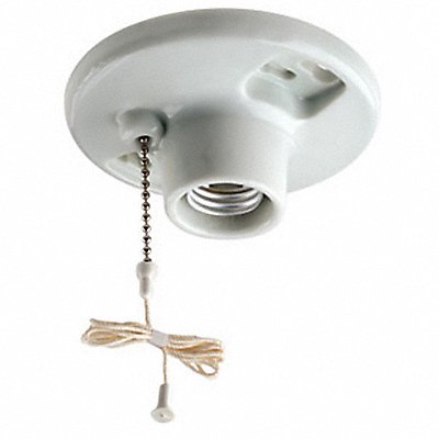 LEVITON 29816C 660 W White Medium Screw (E26)