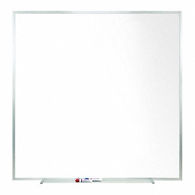 GHENT M1444 DryErase Brd Magnetic Porcelain 48-1/2 W