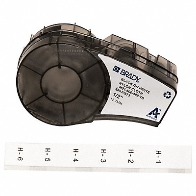 BRADY M21500499TB Label Cartridge Black/White