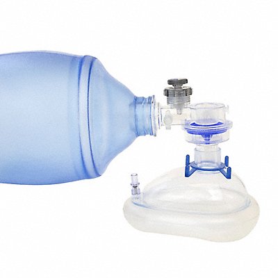 DYNAREX 36001 MPR Bag Adult Blue Corrugated Tube PK6