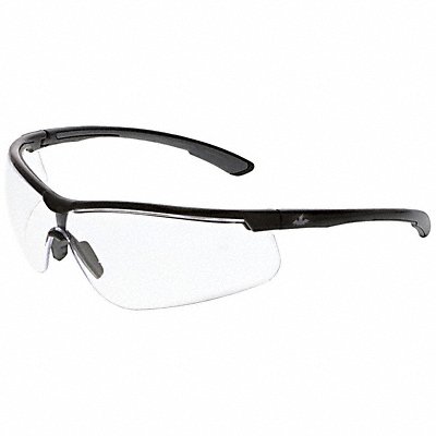 MCR SAFETY KD710AF Safety Glasses Polycarbonate Black Uni