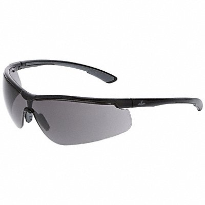 MCR SAFETY KD712AF Safety Glasses Polycarbonate Black Uni