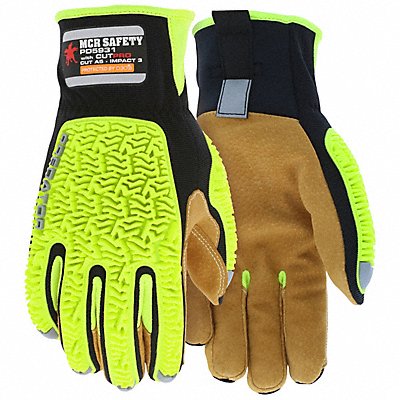 MCR SAFETY PD5931XXL Mechanics Gloves Cut Resistant 2XL PR