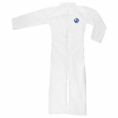 MCR SAFETY TY120SL Tyvek Coverall W Collar L PK25