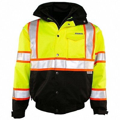 KISHIGO JS119L Bomber Jacket Hi-Vis Lime L