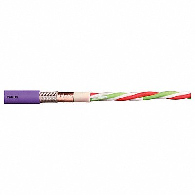 CHAINFLEX CFBUS002 Bus Cable TPE 50 V 0.49 in dia Red