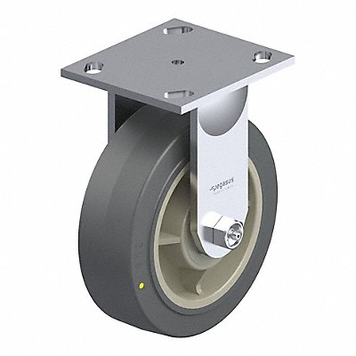 BLICKLE P21RPRP060R14H7EL Plate Caster Rigid Rubber 7 1/4 H