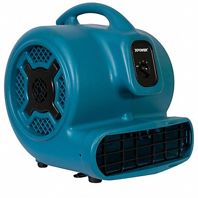 XPOWER P800Blue Air Mover 3 Speed 3/4 hp Motor