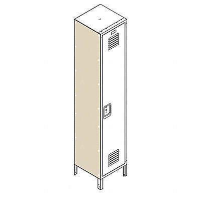 LYON LLC PPLECPSF60P151 Locker Painted Side Panel