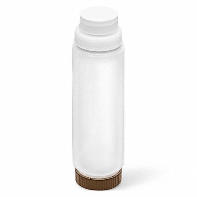 VOLLRATH 490242000000 Squeeze Bottle Brown/Clear Polyethylene