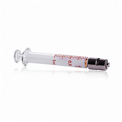 WHEATON W851008 Syringe 1 mL Luer Lock PK3