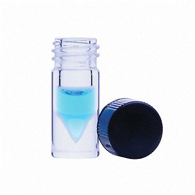 WHEATON W986253NG Vial with Cap 0.3 mL 13 mm Dia PK12