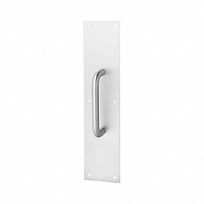 ROCKWOOD 102X70C3 Pull Plate Round Grip Brass 4 x16 In