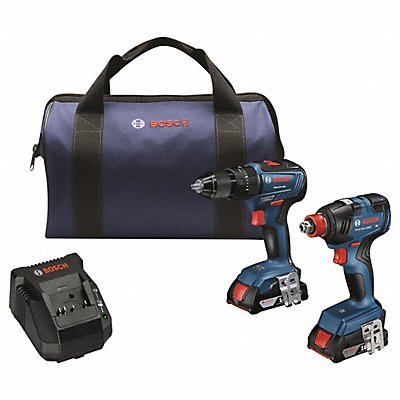 BOSCH GXL18V240B22 Combo Kit 2-Tool 1/2 Drive Size 18V DC